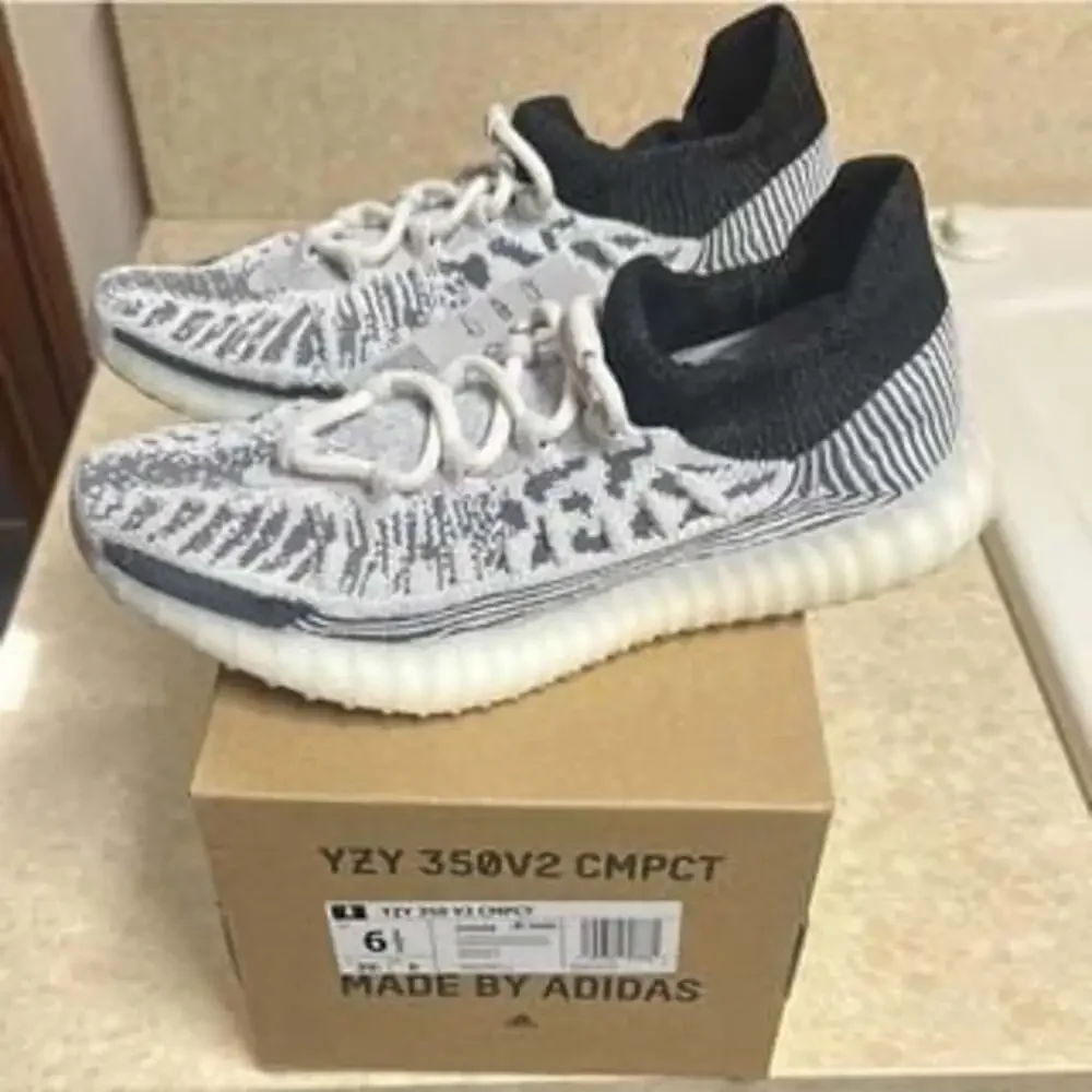 Yeezy white black